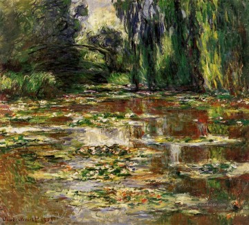 Claude Monet Werke - die Brücke über den Seerosenteich 1905 Claude Monet